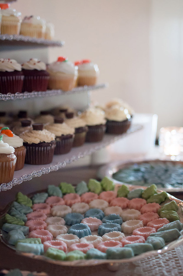 Cupcakes on a stand